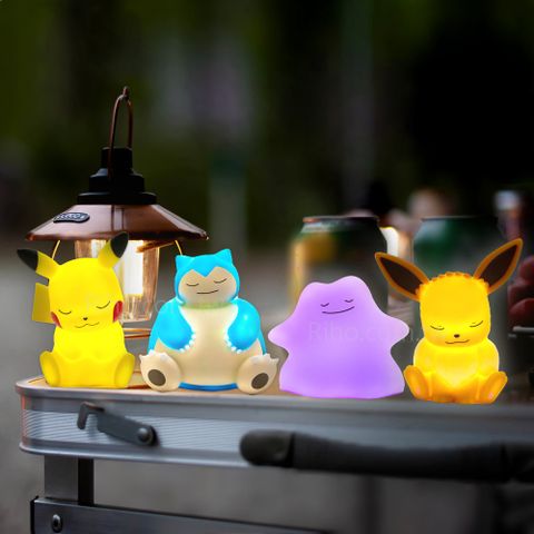 寶可夢Pokemon 皮卡丘造型夜燈 擺飾 露營燈