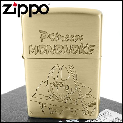 Zippo 日系~吉卜力工作室-宮崎駿-魔法公主-阿席達卡圖案設計