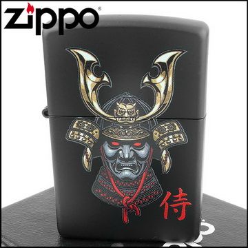 Zippo 美系~Samurai Helmet-侍-武士頭盔設計打火機