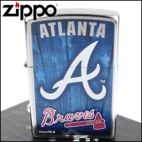 Zippo 美系~MLB美國職棒大聯盟-國聯-Atlanta Braves亞特蘭大勇士隊