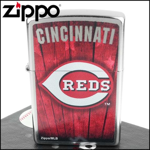 Zippo 美系~MLB美國職棒大聯盟-國聯-Cincinnati Reds辛辛那提紅人隊