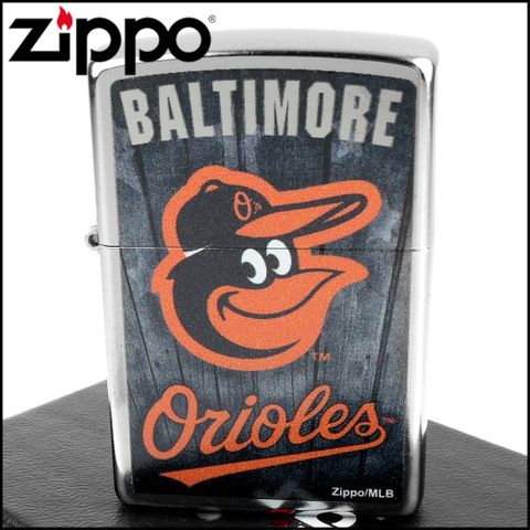 【ZIPPO】美系~MLB美國職棒大聯盟-美聯-Baltimore Orioles巴爾的摩金鶯隊