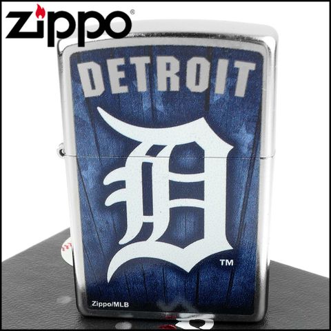 Zippo 美系~MLB美國職棒大聯盟-美聯-Detroit Tigers底特律老虎隊