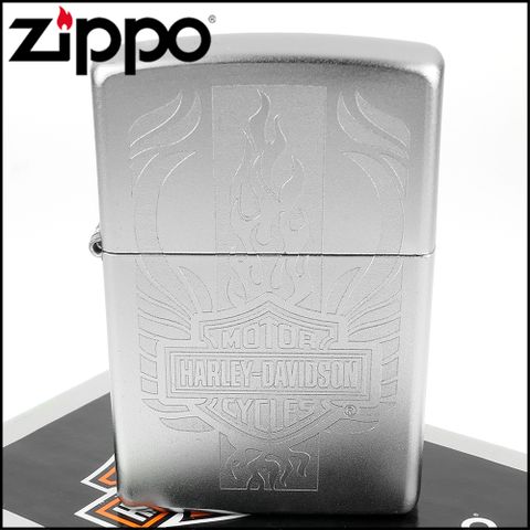 【ZIPPO】美系~Harley-Davidson-哈雷火焰之翼圖案打火機