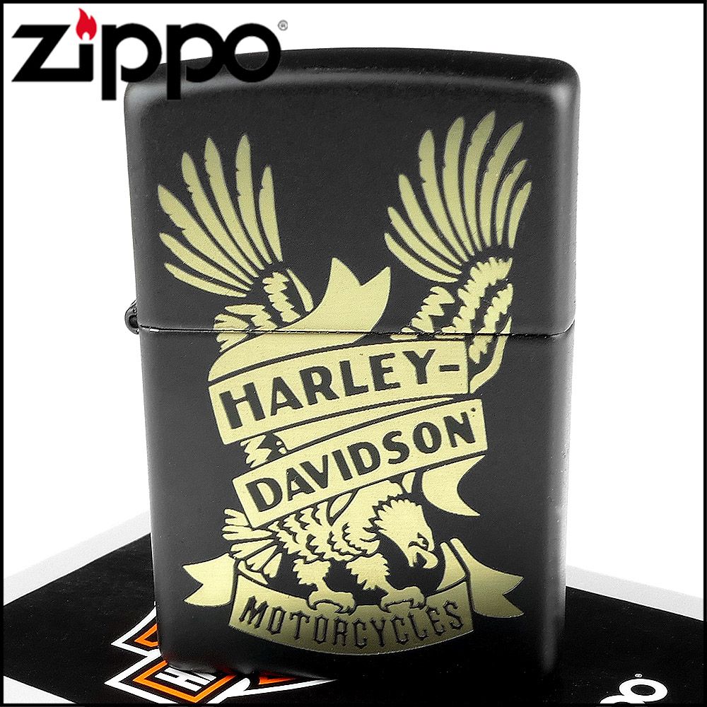 Zippo 美系~Harley-Davidson-哈雷圖案打火機