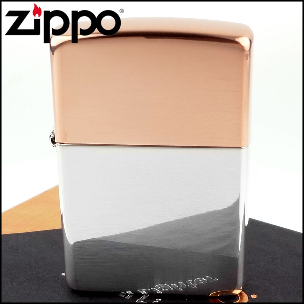 ZIPPO】美系~Bimetal Case-Copper 雙金屬-純銅+純銀打火機- PChome 24h購物