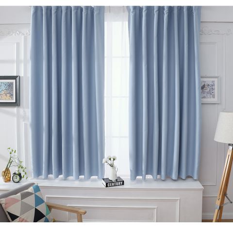 【巴芙洛】高精密素色遮光窗簾260x165cm