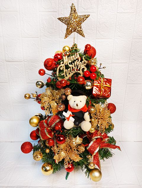 【裝飾燈大師】特價品-60CM(2尺)裝飾綠色聖誕樹(含整套飾品-已組裝)