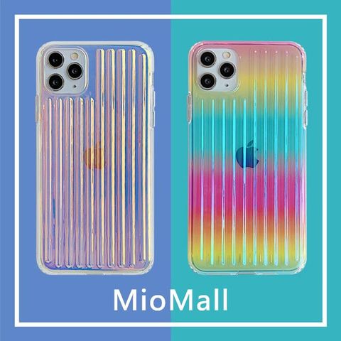 MioMall 米歐廣場 歐風時尚大理石風格-夢幻旅行箱iPhone 13 /13 Pro/13 ProMax手機殼