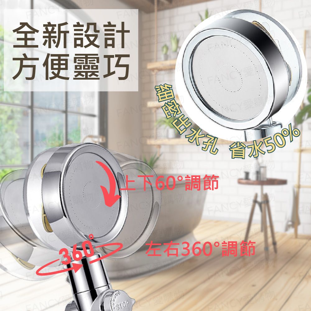 FANCY LIFE 螺旋增壓蓮蓬頭-專用濾芯
