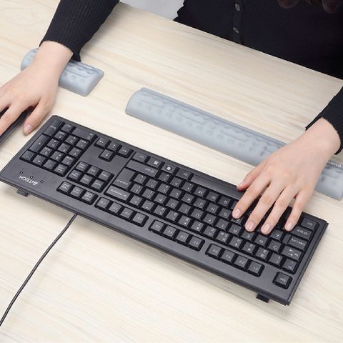 【FANCY LIFE】減壓護腕墊-短款(人體工學滑鼠墊 鍵盤護腕墊 滑鼠護腕墊 護腕滑鼠墊 鍵盤手托 滑鼠護腕)