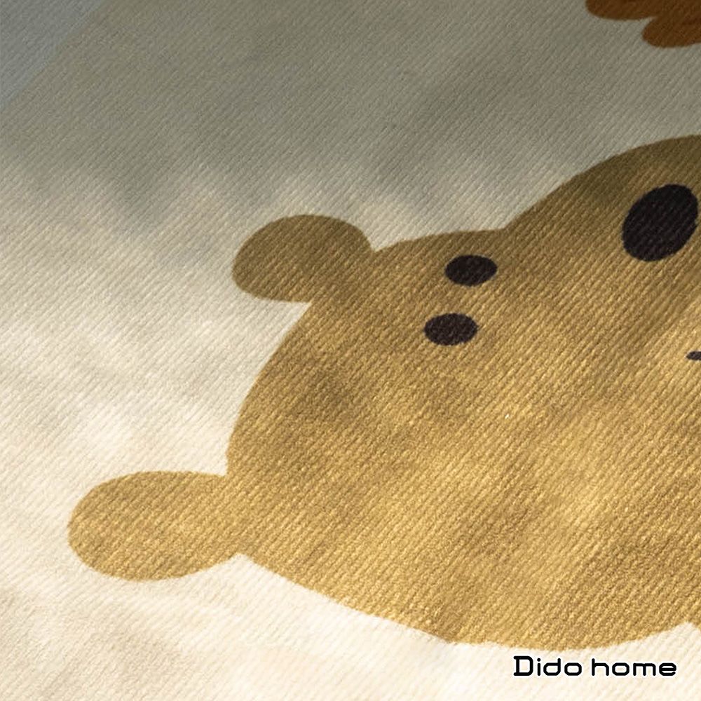 Dido home 2024年曆布幔 動物造型 短絨毛月曆掛畫掛布-75x100cm(HM283)