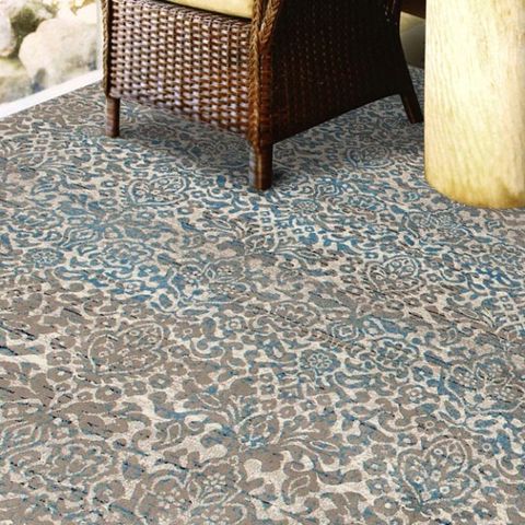范登伯格 PATINA帕迪娜★比利時印象進口地毯-盛宴 藍 160x230cm