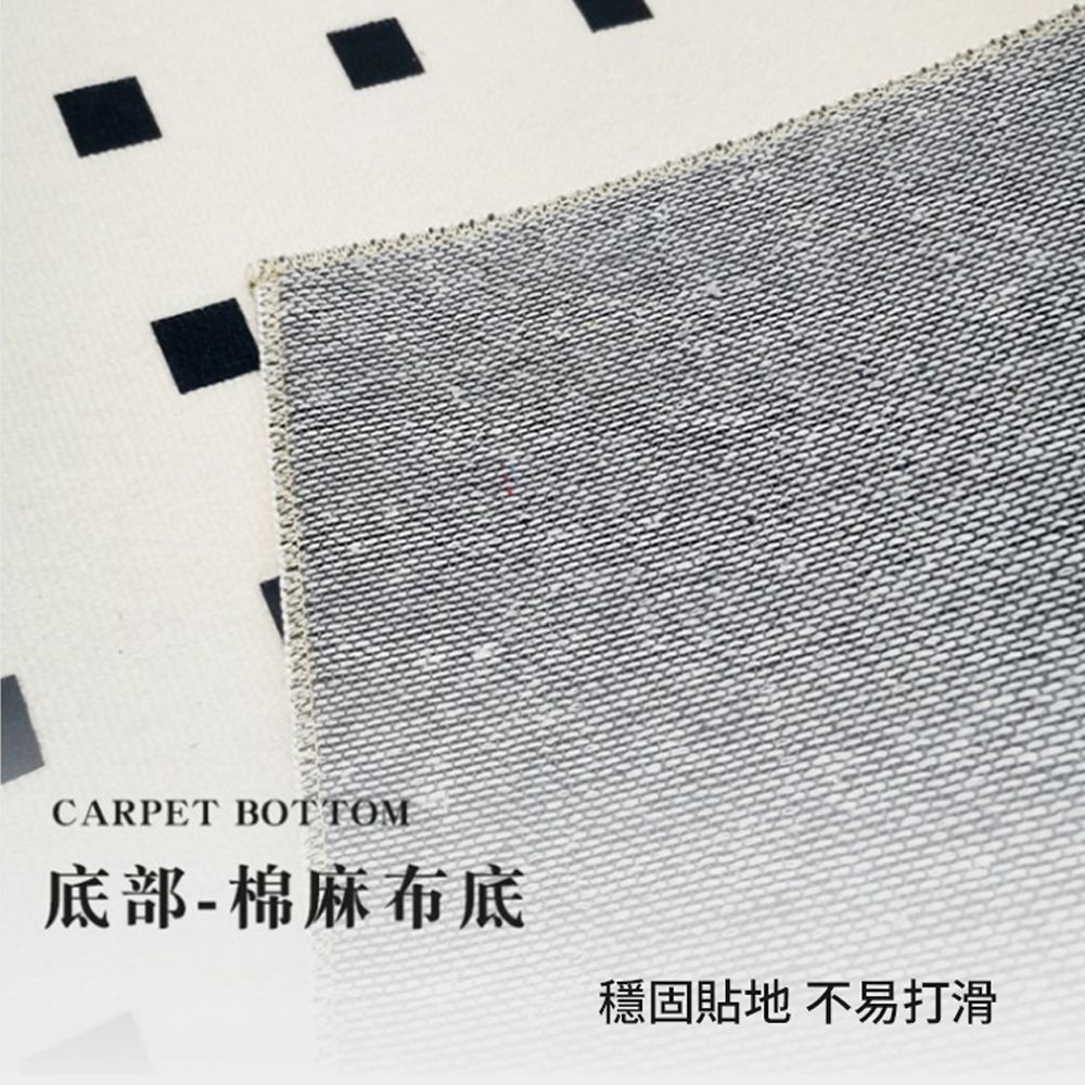 JDTECH 日式簡約仿羊絨長條地墊 床邊地毯 臥室客廳保暖防滑腳墊 飄窗毯 40*120cm