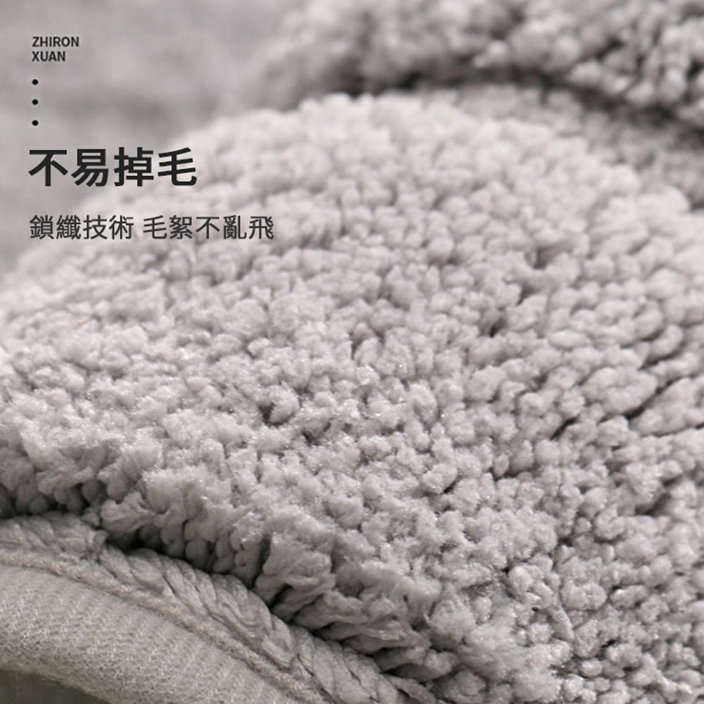 JDTECH 回型加厚植絨吸水墊 浴室防滑地墊 腳踏墊 止滑墊 腳墊 門墊 地毯 40*60cm