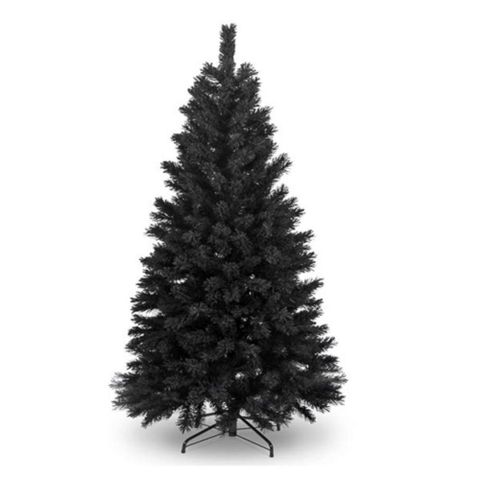 摩達客耶誕★台製豪華型3尺/3呎(90cm)時尚豪華版黑色聖誕樹 裸樹(不含飾品不含燈)本島免運費