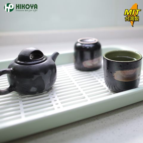 HIKOYA 宜可家 簡易組合式瀝水盤(蔬果碗盤瀝乾最實用的工具)