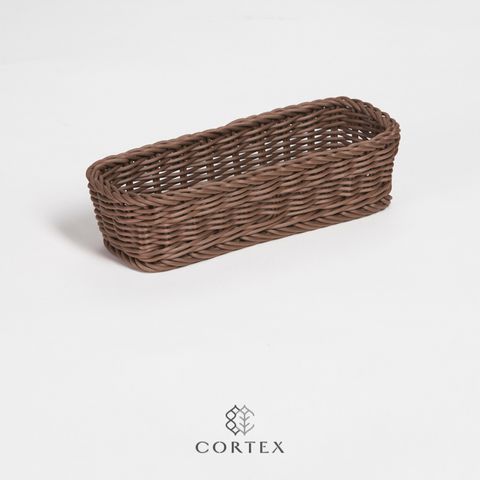 CORTEX 編織籃 小刀叉籃W25 深咖啡色