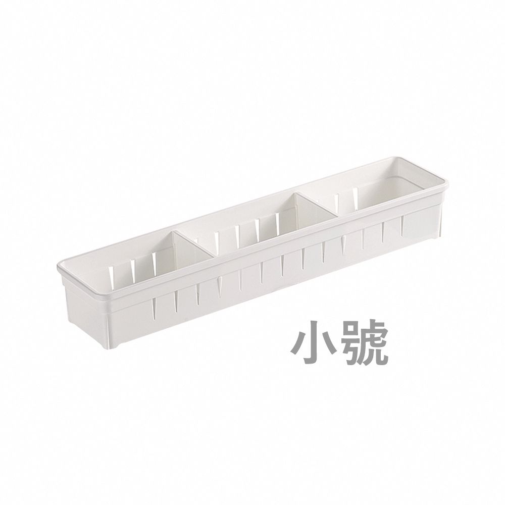 JIAGO  日式抽屜自由分隔整理收納盒-小號