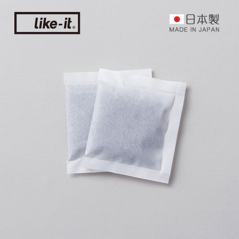 Like-it 【日本】日製密封除臭廚房/尿布垃圾桶專用2合1消臭補充包