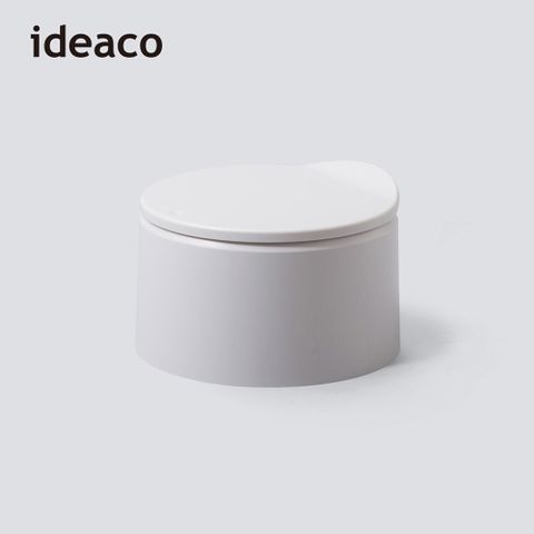 【日本ideaco】圓形桌邊按壓式垃圾桶-2.2L-3色可選