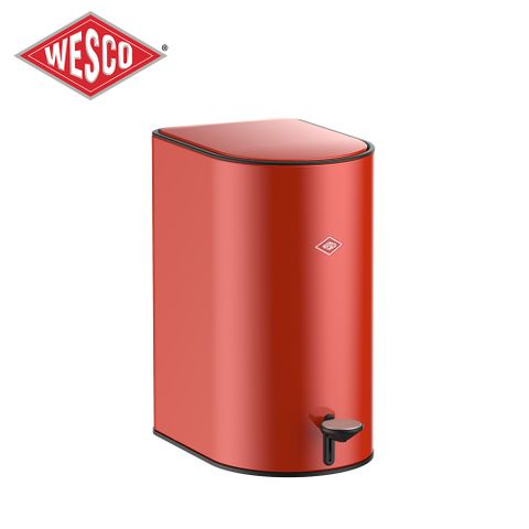 ★極簡時尚，符合生活每個場景★【WESCO】U型垃圾桶9L-紅