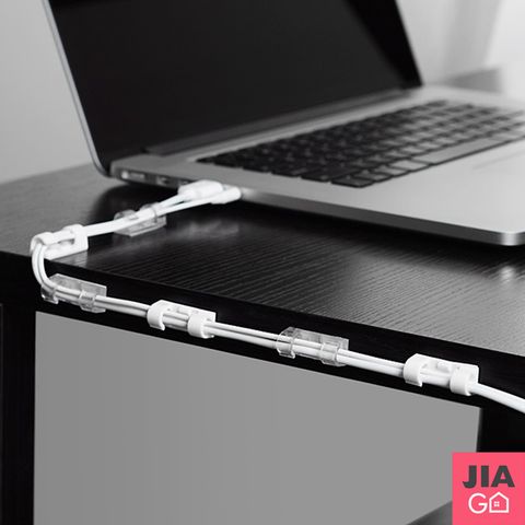 JIAGO 自黏線材整理器理線器(20入/組)