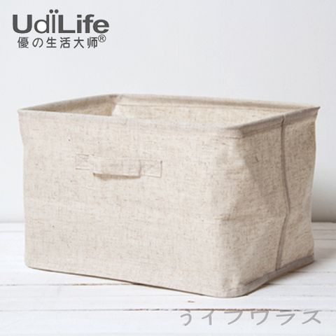 UdiLife 生活大師 森/棉麻收納盒/大