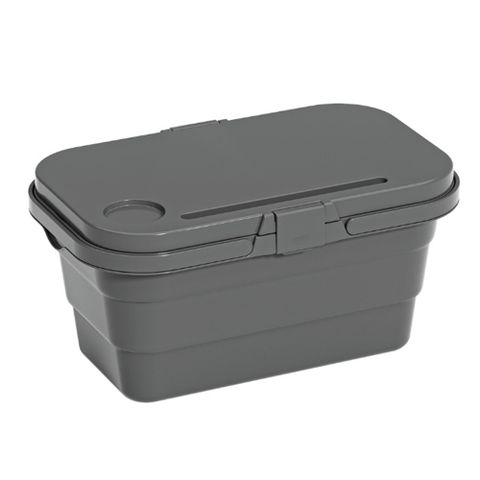 【CS22】多功能野餐露營可當餐桌收納籃戶外折疊箱-2入