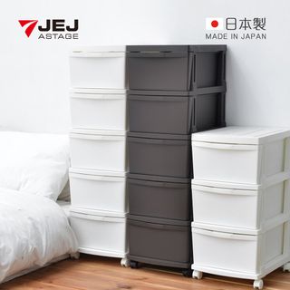 【日本JEJ】EMING CEVO日本製五層移動式抽屜櫃-DIY
