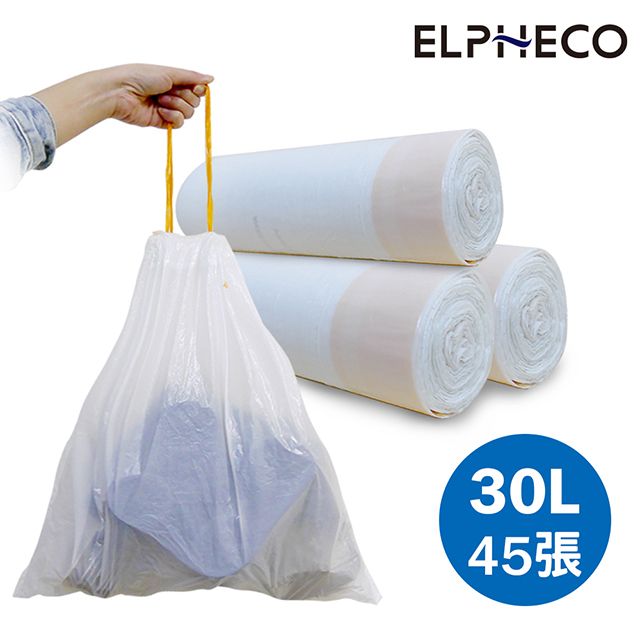 ELPHECO 美國 拉繩束口垃圾袋30L ELPH103