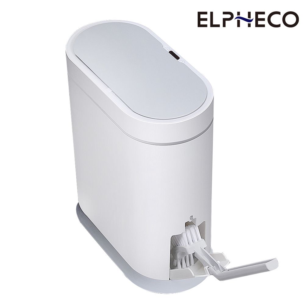 ELPHECO  防水感應馬桶刷垃圾桶ELPH6712W