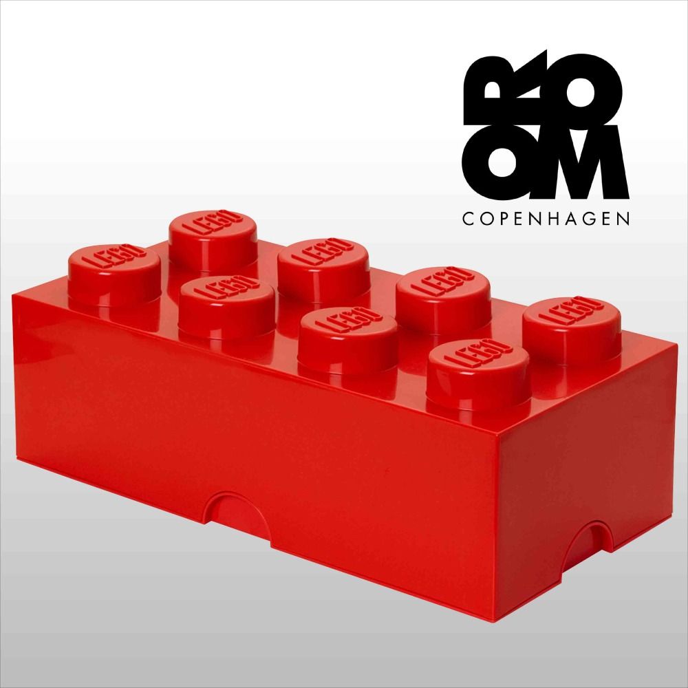 Room Copenhagen  樂高 LEGO 8凸收納盒(多色可選)