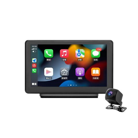 CORAL VISION 無線CarPlay Android Auto及手機鏡像螢幕+10米線長後拉鏡頭組