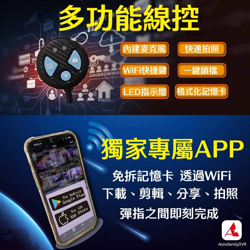 Astro 星易科技-安心通勤 TAURUS Lite 金牛座Lite 前後雙鏡頭行車記錄器(贈記憶卡 32G)