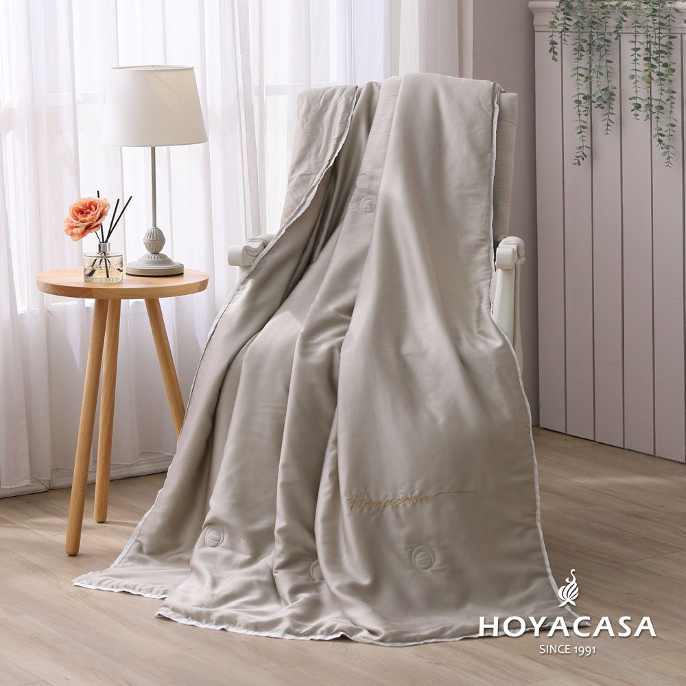 HOYACASA  清淺典雅系列60支天絲涼被(150x190cm)-多款任選