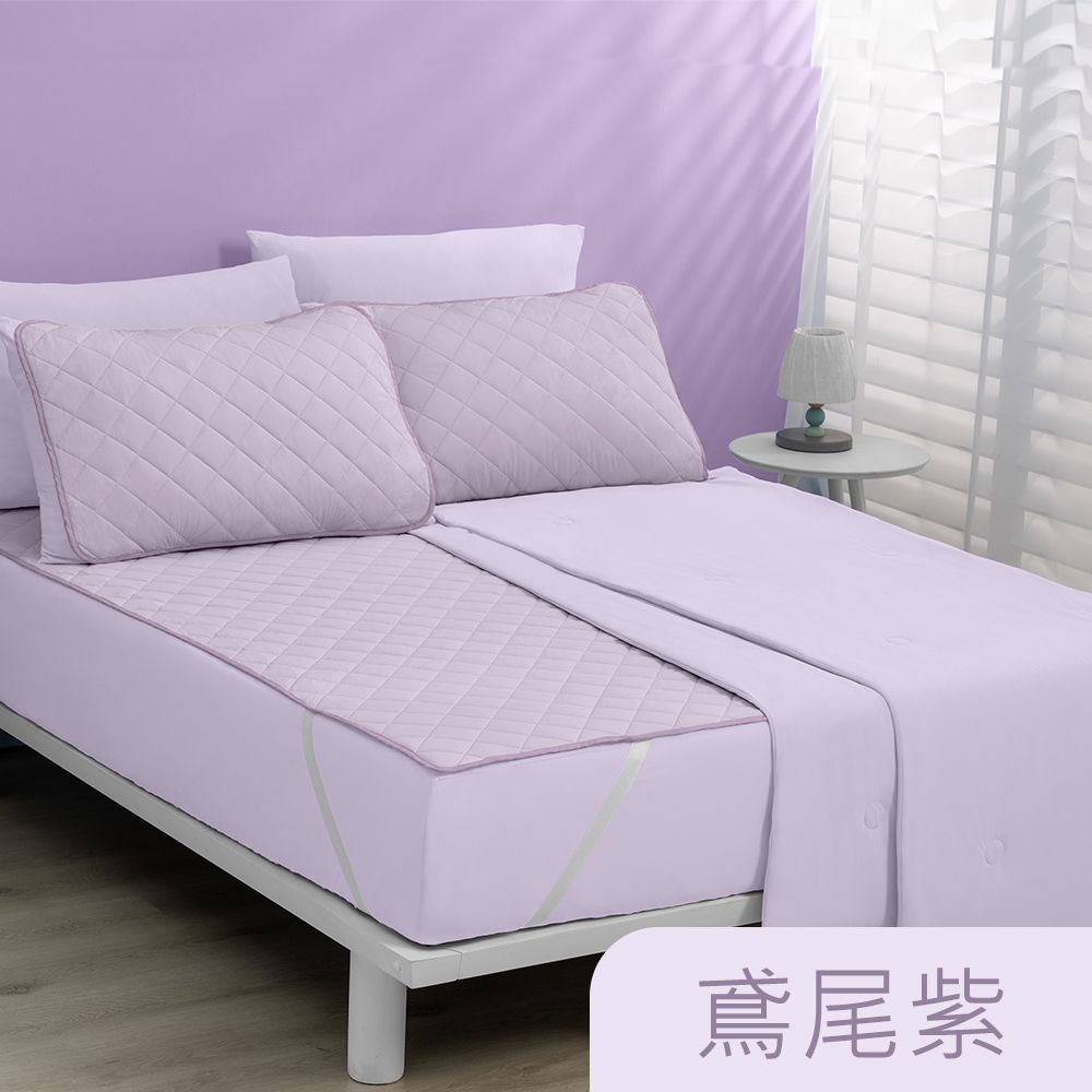 Tonia Nicole 東妮寢飾 TopCool冰凍涼感系列(雙人床包枕套組/雙人涼感墊/涼感被)-6色任選
