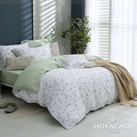 HOYACASA 植耀 加大四件式60支天絲兩用被套床包組