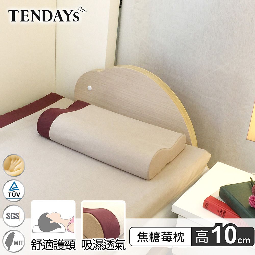 TENDAYS 玩色柔眠枕(焦糖莓)10cm高