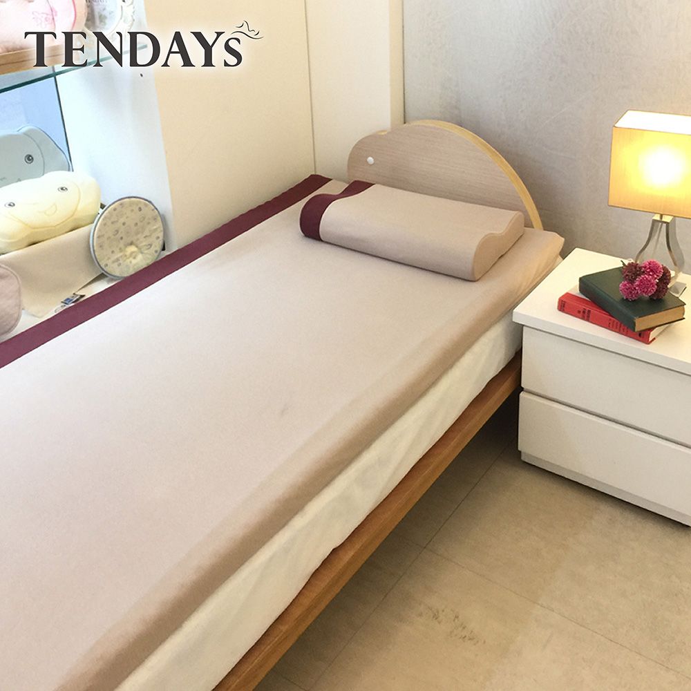 TENDAYS 玩色柔眠記憶床3尺5.5cm厚(焦糖莓)(不含枕)