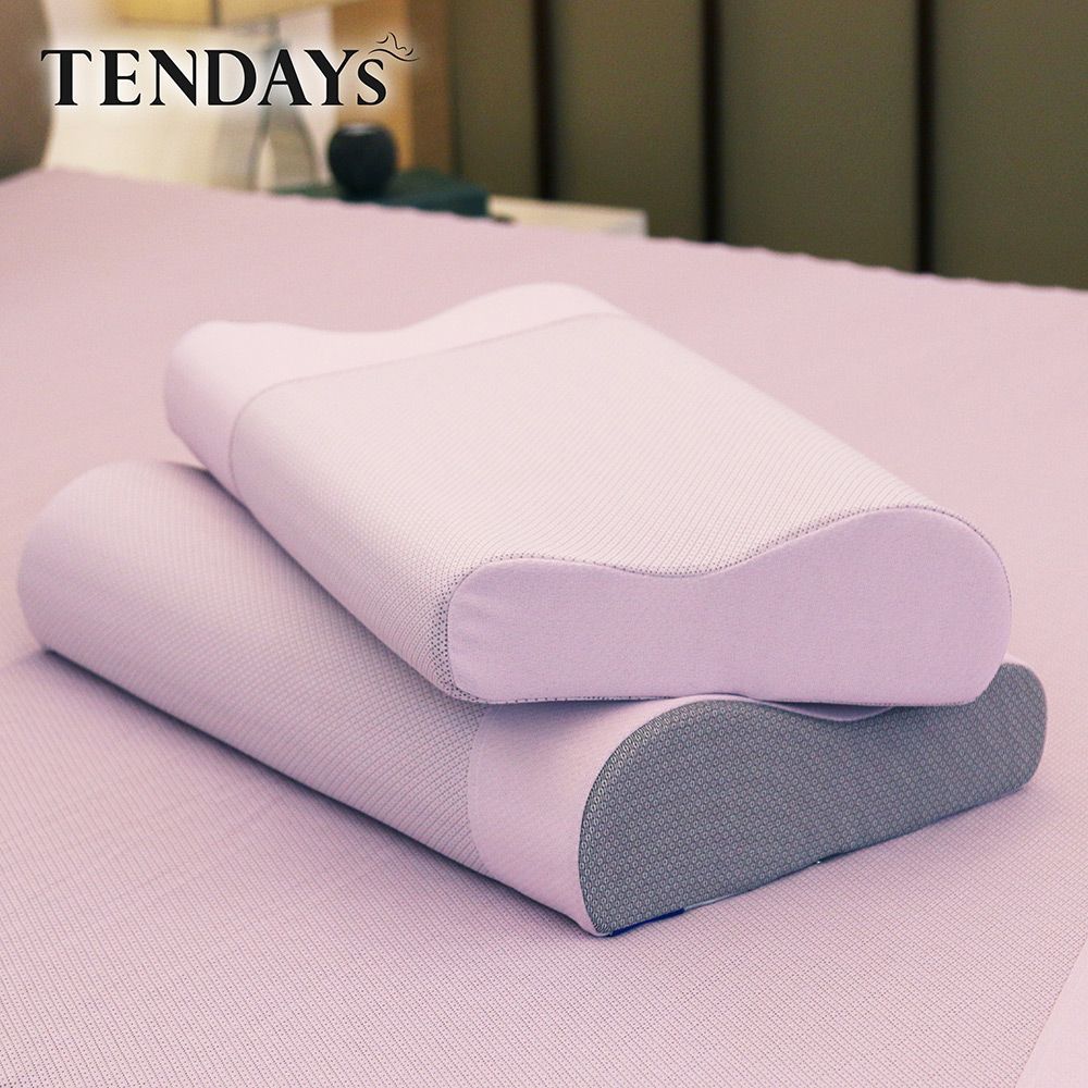 TENDAYS 柔眠枕(薰衣紫)10cm高