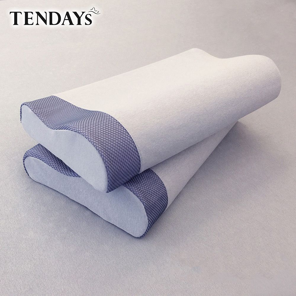 TENDAYS   玩色柔眠枕(文青藍)10cm高