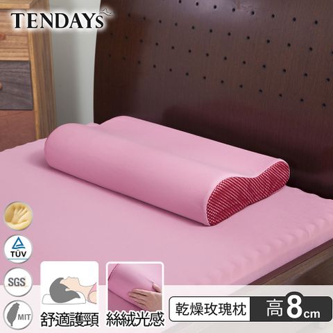 TENDAYS 玩色柔眠枕(乾燥玫瑰)8cm高