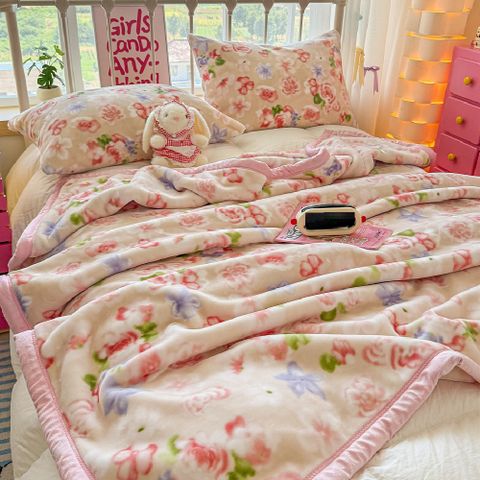 TANGYI 唐裔 冬季加厚拉舍爾毛毯 200X230cm