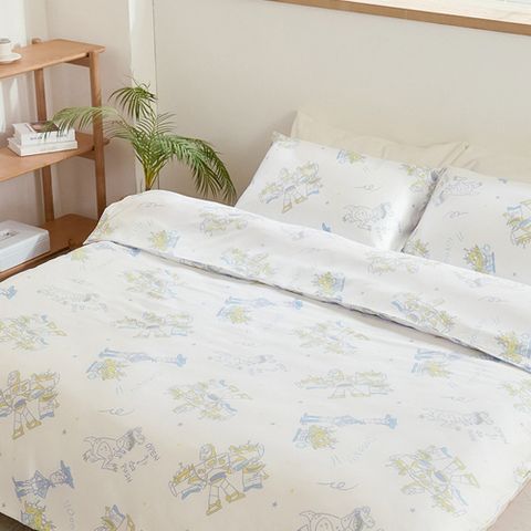 玩具總動員100%天絲鋪鋪棉兩用被套-雙人