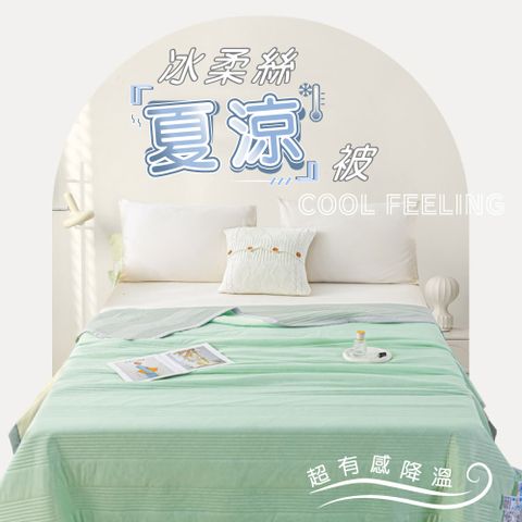 【  Pure Sleep 純好眠  】冰柔絲夏涼被