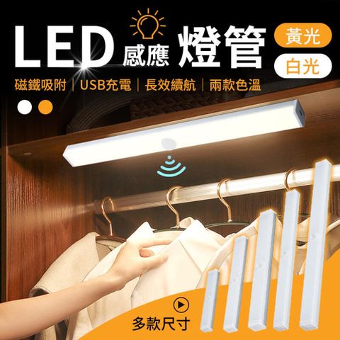 【御皇居】LED感應燈30cm(磁吸感應燈管 智能感應燈 走廊燈)