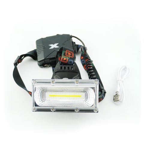 A-W607 LED強光頭燈//黑色附充電線3顆18650鋰電池