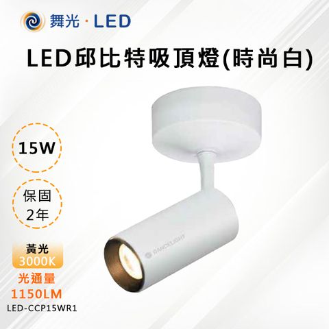 【舞光-LED】LED 15W 邱比特吸頂燈(時尚白) LED-CCP15WR1