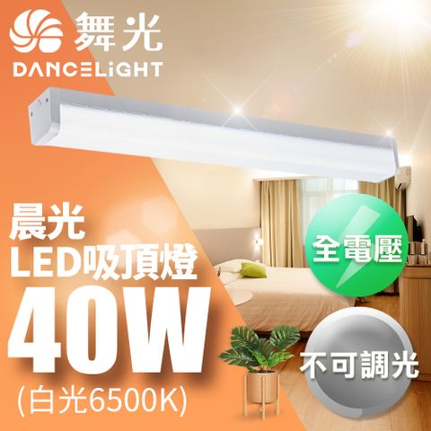 DanceLight 舞光 3-5坪 CNS認證 可取代傳統山型燈 一體式 防眩 40W晨光吸頂燈